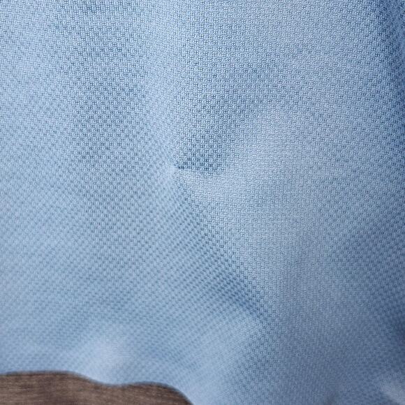 On Running Shirt Mens Large Blue Gray Performance Ventilated Quick Dry Tee Mesh - Picture 7 of 10